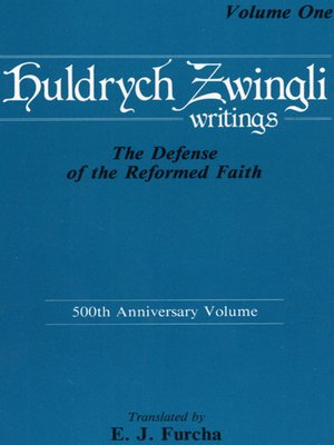 cover image of The Defense of the Reformed Faith